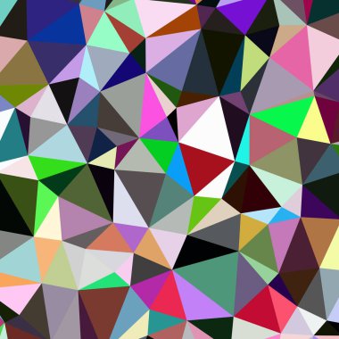 Arka plan çok renkli geometrik poligonal.