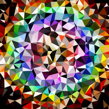 Arka plan çok renkli geometrik poligonal.