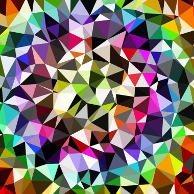 Arka plan çok renkli geometrik poligonal.