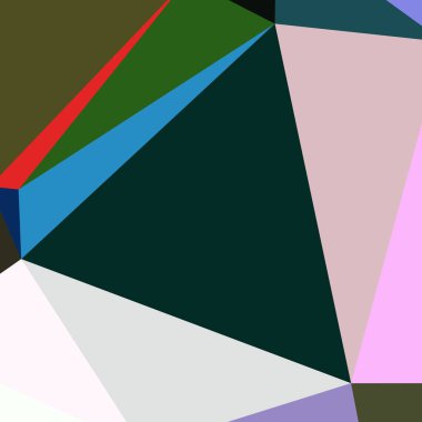 Arka plan çok renkli geometrik poligonal.