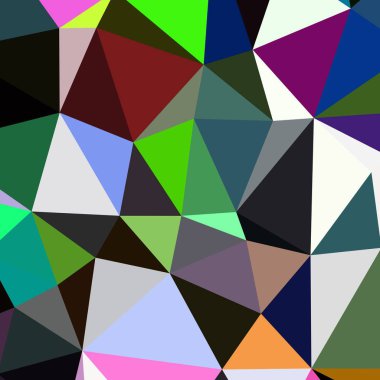 Arka plan çok renkli geometrik poligonal.