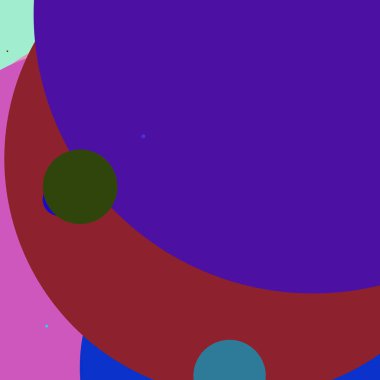 Daire geometrik yeni arka plan çok renkli desen.