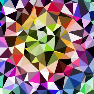 Arka plan çok renkli geometrik poligonal.