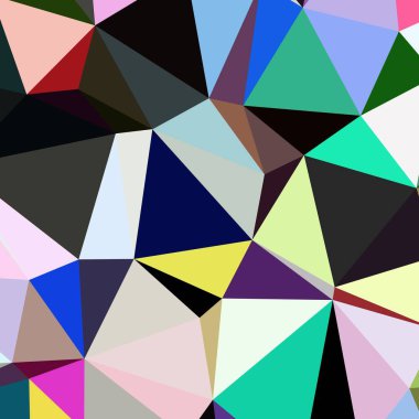 Arka plan çok renkli geometrik poligonal.