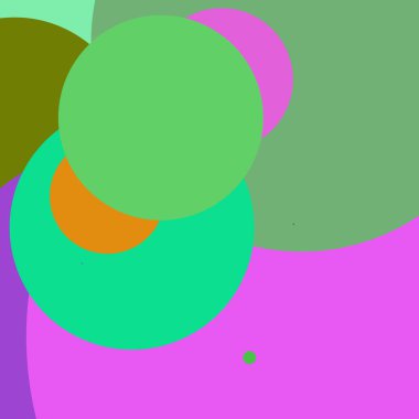 Daire geometrik yeni arka plan çok renkli desen.