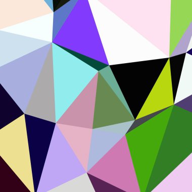 Arka plan çok renkli geometrik poligonal.