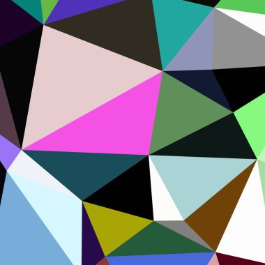 Arka plan çok renkli geometrik poligonal.