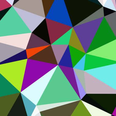 Arka plan çok renkli geometrik poligonal.