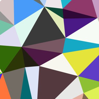 Arka plan çok renkli geometrik poligonal.