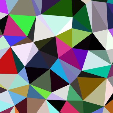 Arka plan çok renkli geometrik poligonal.