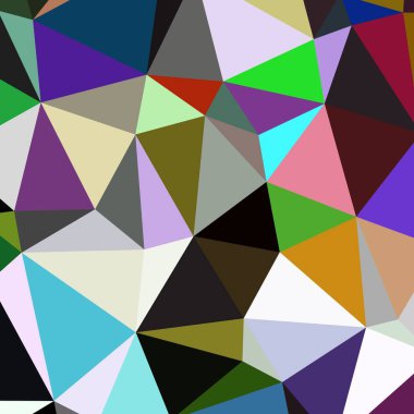 Arka plan çok renkli geometrik poligonal.