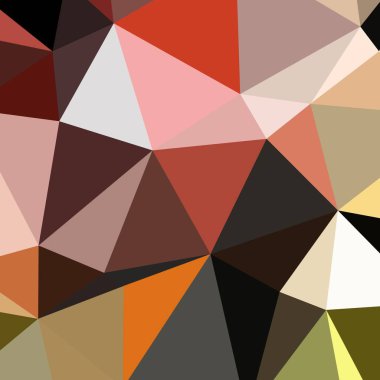 Arka plan çok renkli geometrik poligonal.