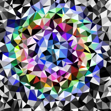 Arka plan çok renkli geometrik poligonal.