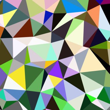 Arka plan çok renkli geometrik poligonal.