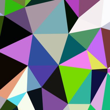 Arka plan çok renkli geometrik poligonal.