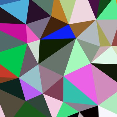 Arka plan çok renkli geometrik poligonal.