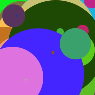 Daire geometrik güzel arka plan çok renkli desen.