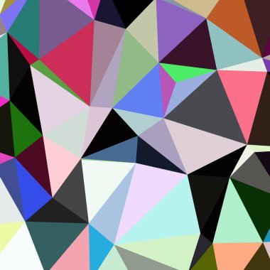 Arka plan çok renkli geometrik poligonal.