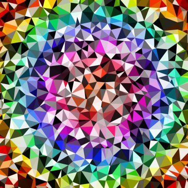 Arka plan çok renkli geometrik poligonal.