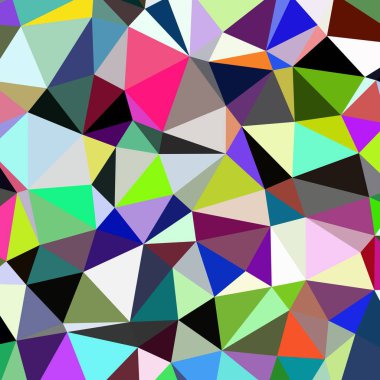 Arka plan çok renkli geometrik poligonal.