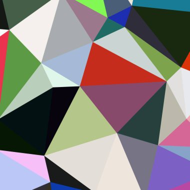 Arka plan çok renkli geometrik poligonal.