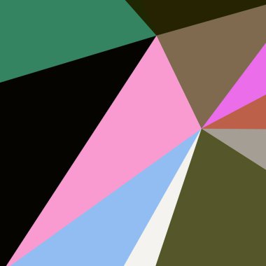 Arka plan poligonal sorunsuz üçgen renk desen.