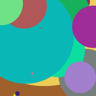 Daire geometrik güzel arka plan çok renkli desen.