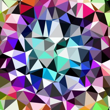 Arka plan çok renkli geometrik poligonal.