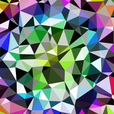 Arka plan çok renkli geometrik poligonal.