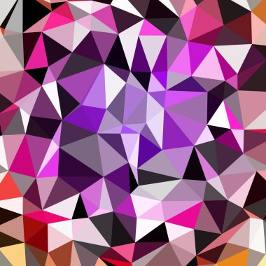 Arka plan poligonal sorunsuz üçgen renk desen.