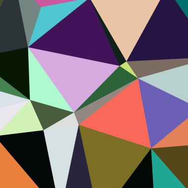 Arka plan çok renkli geometrik poligonal.