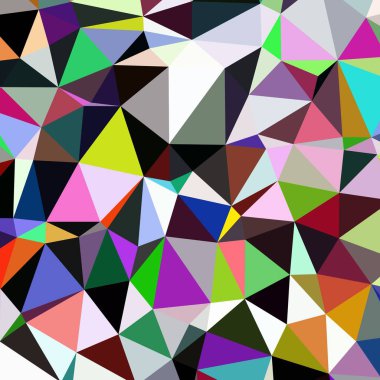 Arka plan çok renkli geometrik poligonal.