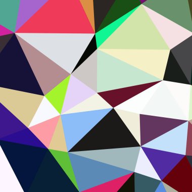 Arka plan çok renkli geometrik poligonal.