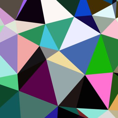 Arka plan çok renkli geometrik poligonal.