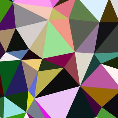 Arka plan çok renkli geometrik poligonal.