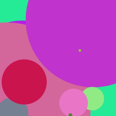 Daire geometrik zarif arka plan çok renkli desen.