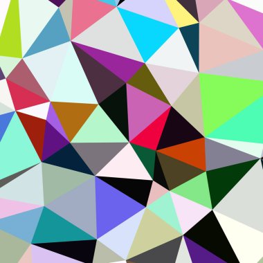 Arka plan çok renkli geometrik poligonal.