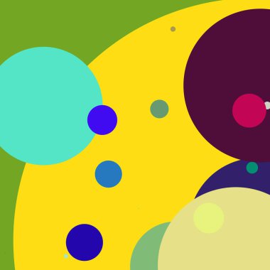 Daire geometrik yeni arka plan çok renkli desen.