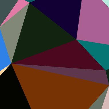 Arka plan çok renkli geometrik poligonal.