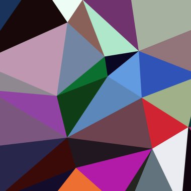 Arka plan çok renkli geometrik poligonal.