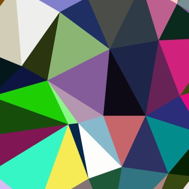 Arka plan çok renkli geometrik poligonal.