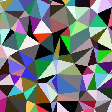 Arka plan çok renkli geometrik poligonal.