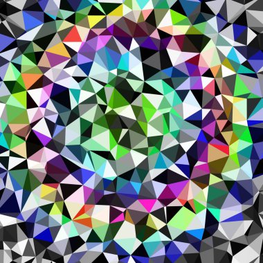 Arka plan çok renkli geometrik poligonal.