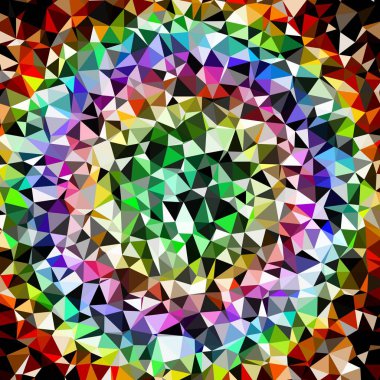 Arka plan çok renkli geometrik poligonal.