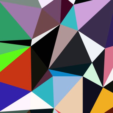 Arka plan çok renkli geometrik poligonal.