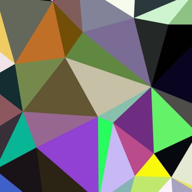 Arka plan çok renkli geometrik poligonal.