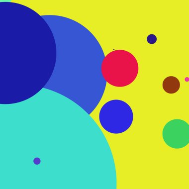 Daire geometrik büyük arka plan çok renkli desen.