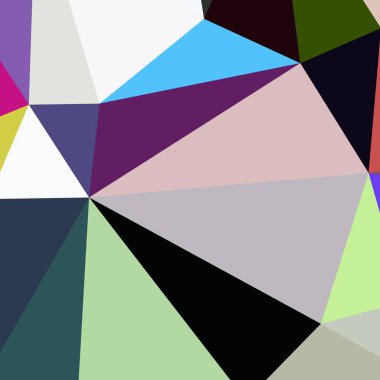 Arka plan poligonal sorunsuz üçgen renk desen.