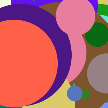 Daire geometrik güzel arka plan çok renkli desen.