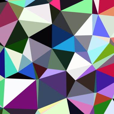 Arka plan çok renkli geometrik poligonal.